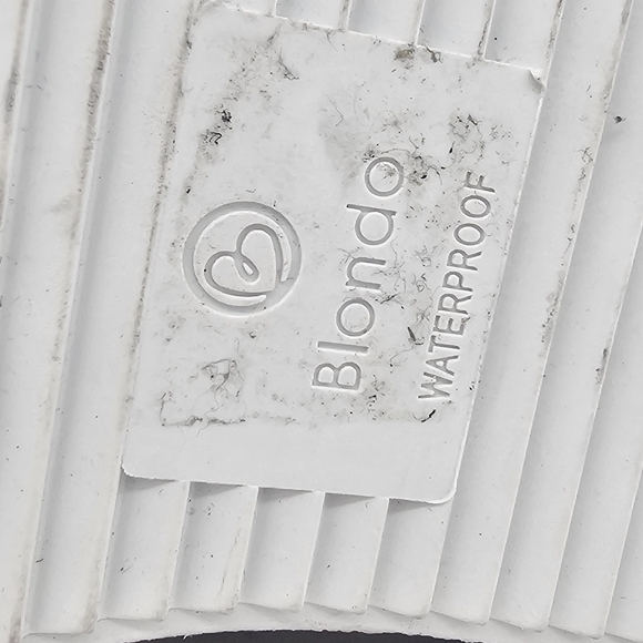 Blondo Haven Womens Platform Boots Side Zip Faux Fur Suede Sand Size 7.5 NEW - Picture 8 of 10